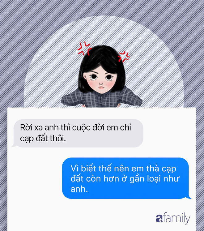 Người cũ bất ngờ nhắn tin? Đừng bối rối nhé chị em, đã có series phản đòn nhanh siêu nhức nhối đây rồi