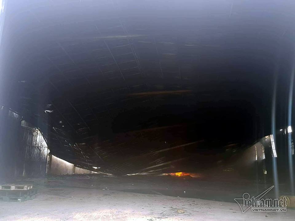 Nhà xưởng cháy ngùn ngụt: Hải Phòng bác thông tin đây là DN Trung Quốc