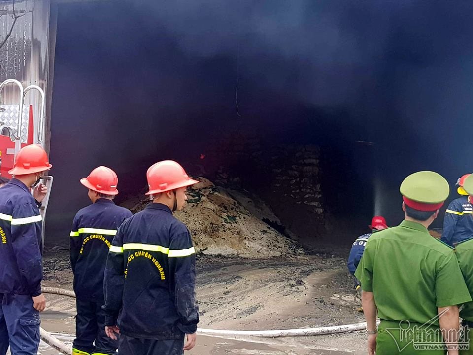 Nhà xưởng cháy ngùn ngụt: Hải Phòng bác thông tin đây là DN Trung Quốc