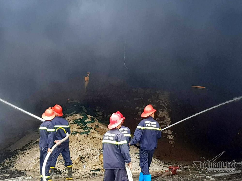 Nhà xưởng cháy ngùn ngụt: Hải Phòng bác thông tin đây là DN Trung Quốc