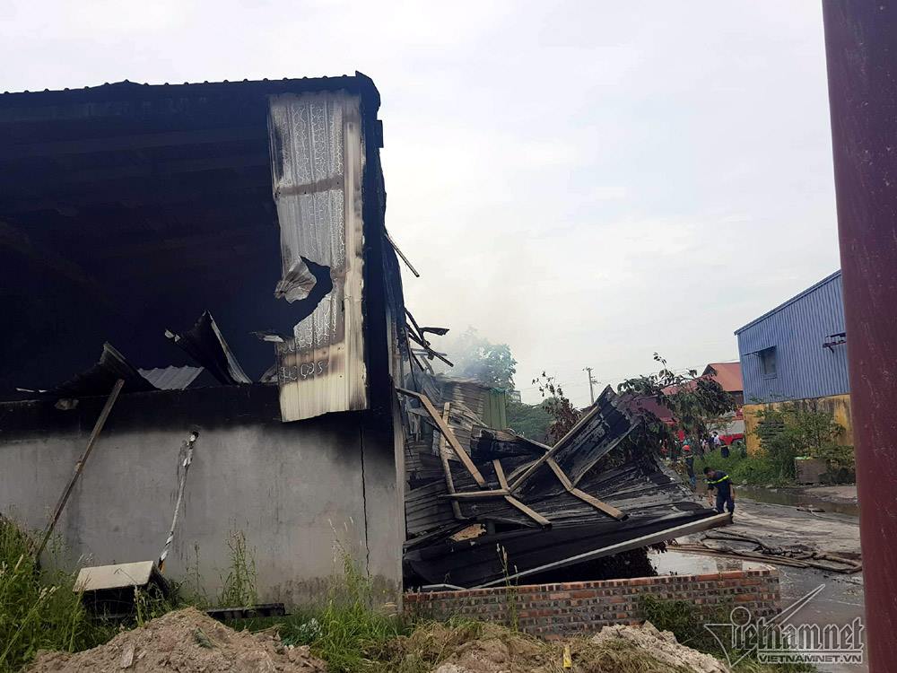 Nhà xưởng cháy ngùn ngụt: Hải Phòng bác thông tin đây là DN Trung Quốc Nhà xưởng cháy ngùn ngụt: Hải Phòng bác thông tin đây là DN Trung Quốc