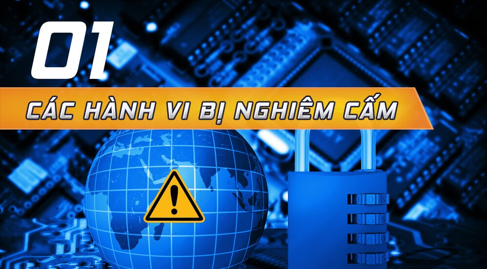 Luật An ninh mạng nghiêm cấm những hành vi nào? Luật An ninh mạng nghiêm cấm những hành vi nào?