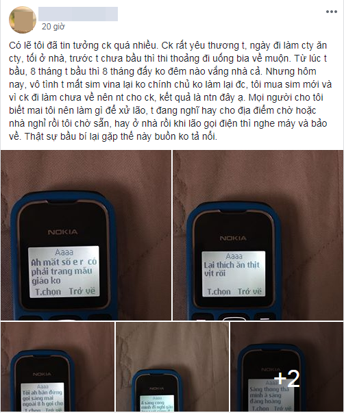 Mất sim điện thoại, vợ dùng tạm số lạ nhắn tin cho chồng, ngờ đâu phát hiện bí ẩn kinh hồn Mất sim điện thoại, vợ dùng tạm số lạ nhắn tin cho chồng, ngờ đâu phát hiện bí ẩn kinh hồn