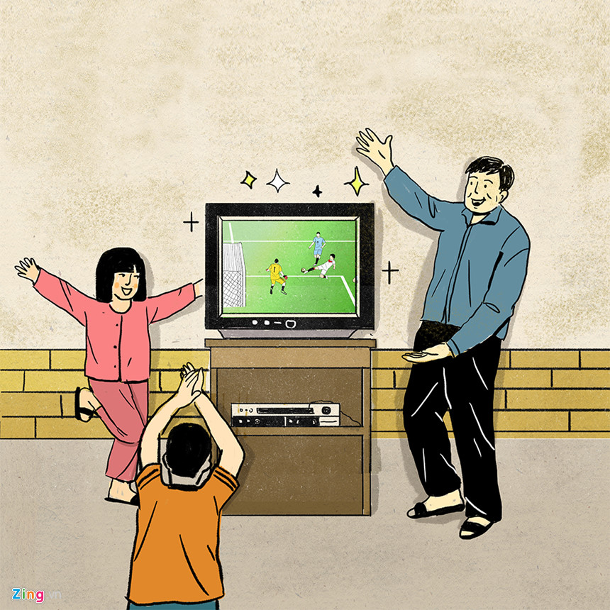 8X, 9X sẽ không muốn quên những kỷ niệm đẹp mỗi mùa World Cup