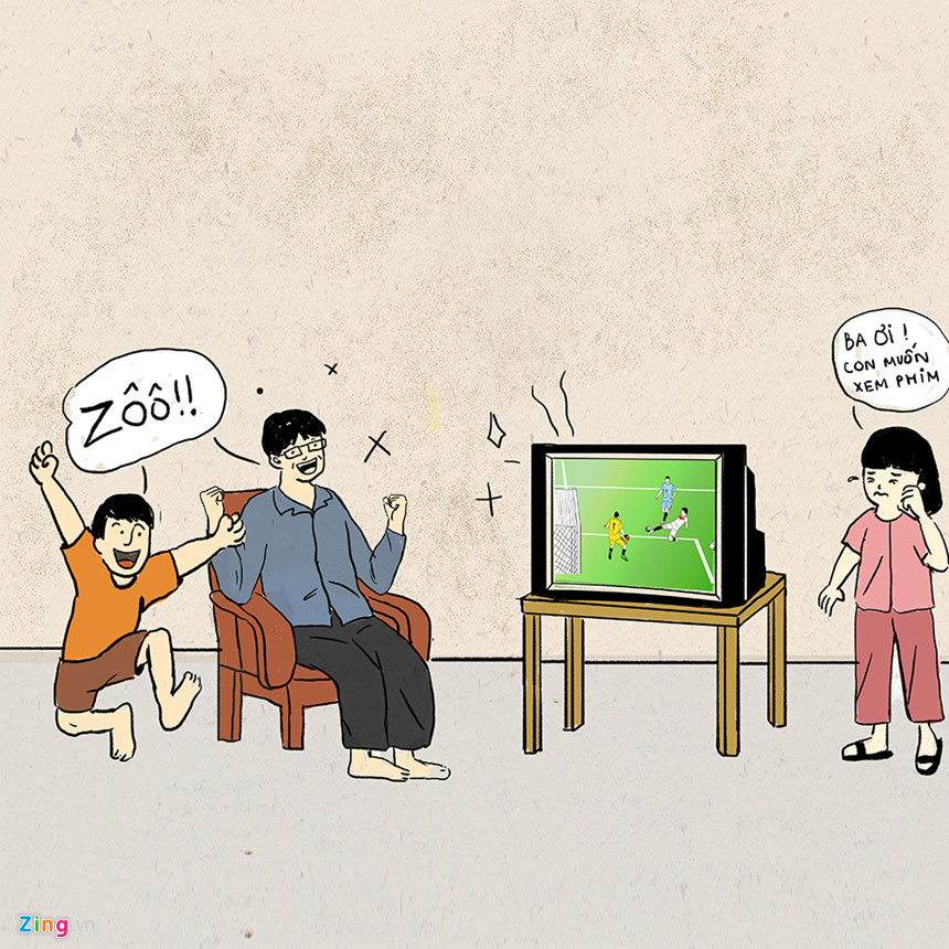 8X, 9X sẽ không muốn quên những kỷ niệm đẹp mỗi mùa World Cup