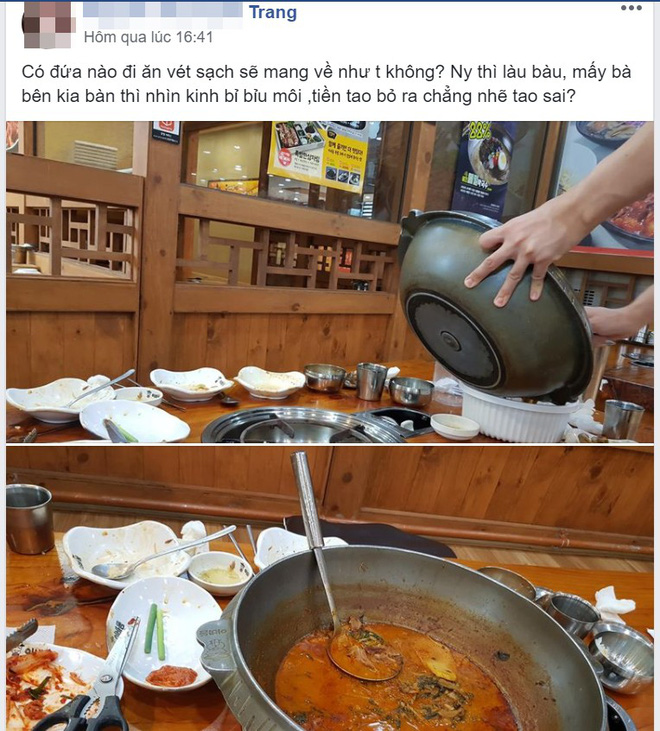 Đi ăn hàng vét nước lẩu thừa mang về, cô gái nhận hàng loạt bình luận không ngờ từ dân mạng Đi ăn hàng vét nước lẩu thừa mang về, cô gái nhận hàng loạt bình luận không ngờ từ dân mạng