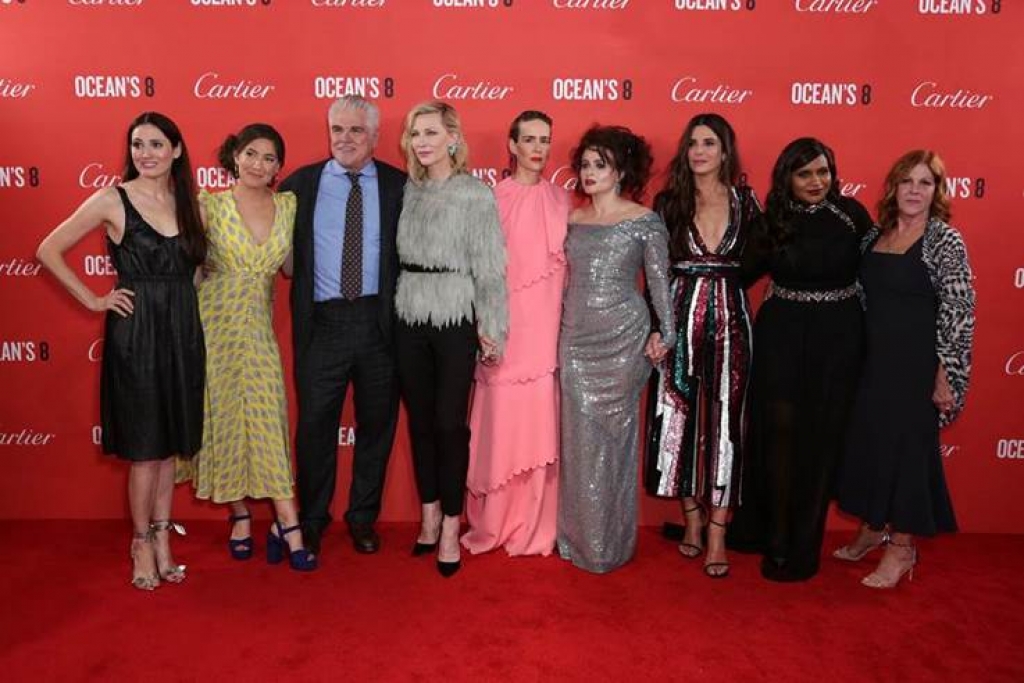 Dàn chị đẹp Oceans 8 khoe nhan sắc rực rỡ tại buổi họp báo ra mắt phim Dàn chị đẹp Oceans 8 khoe nhan sắc rực rỡ tại buổi họp báo ra mắt phim