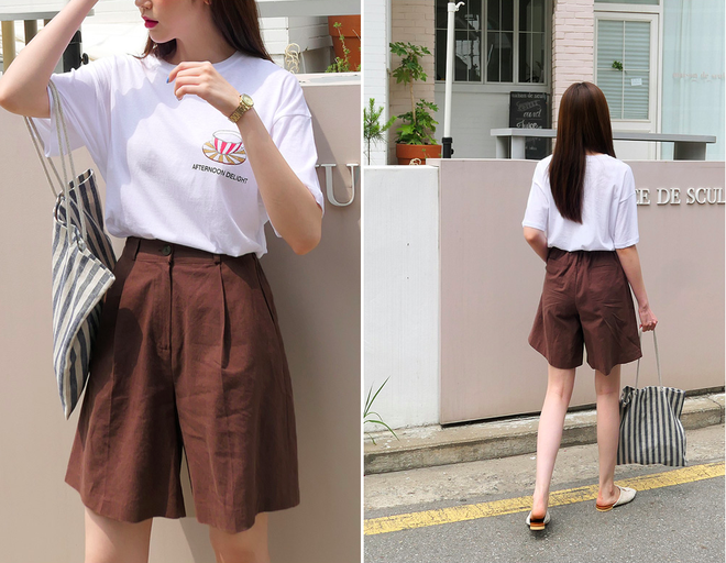 Quần shorts của mẹ - mốt quần mới năm nay đảm bảo mặc mát và hoàn toàn có thể diện tới sở làm Quần shorts của mẹ - mốt quần mới năm nay đảm bảo mặc mát và hoàn toàn có thể diện tới sở làm