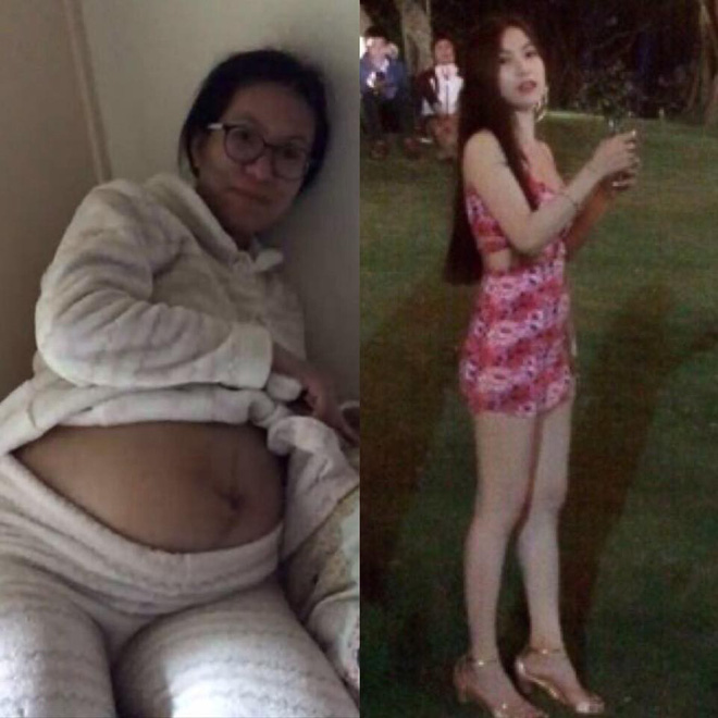 Chia sẻ hình ảnh trước và sau khi có thai với dung nhan một trời một vực, chị gái này đã chứng minh: Phụ nữ xấu nhất lúc mang bầu! Chia sẻ hình ảnh trước và sau khi có thai với dung nhan một trời một vực, chị gái này đã chứng minh: Phụ nữ xấu nhất lúc mang bầu!