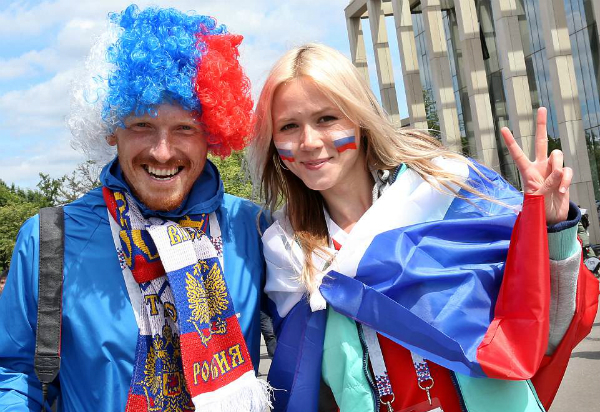 Nga giành chiến thắng năm sao trong trận mở màn World Cup 2018