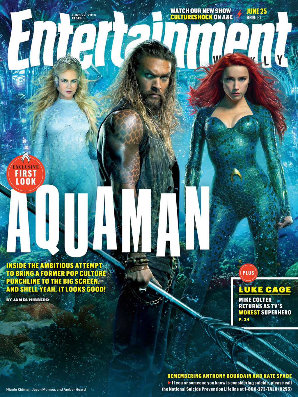 Bom tấn lớn nhất năm của DC - Aquaman tung ảnh quảng bá cực chất Bom tấn lớn nhất năm của DC - Aquaman tung ảnh quảng bá cực chất