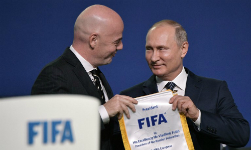 World Cup - cơ hội thể hiện quyền lực mềm của Putin