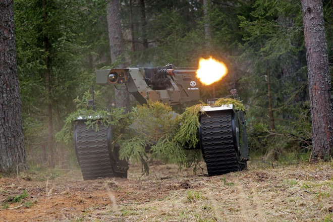 Châu Âu lần đầu chế tạo robot chống tăng