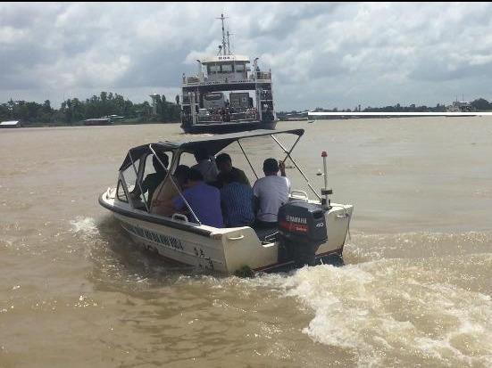 Vẫn chưa tìm thấy đại úy công an mất tích sau vụ ca nô tông sà lan