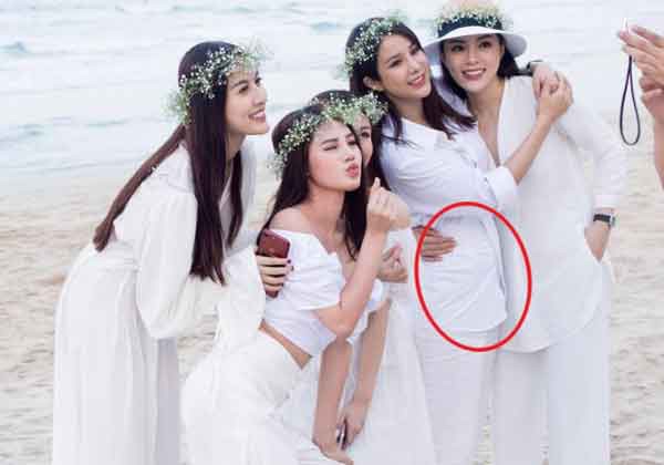 Lần đầu xuất hiện cùng ông xã sau đám cưới, Diệp Lâm Anh bị soi vòng hai lớn đến mức khó phủ nhận chuyện bầu bí