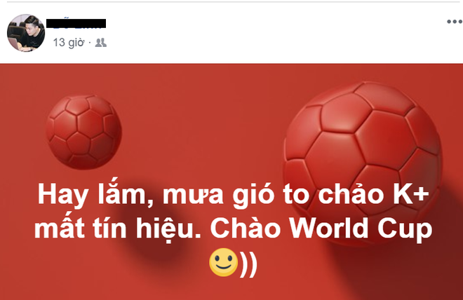 Người hâm mộ ca thán vì loạt dịch vụ xem World Cup 2018 đình công, mất tín hiệu