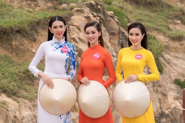 Top 30 phía Nam Hoa hậu Việt Nam 2018 mặc áo dài khoe dáng thướt tha Top 30 phía Nam Hoa hậu Việt Nam 2018 mặc áo dài khoe dáng thướt tha