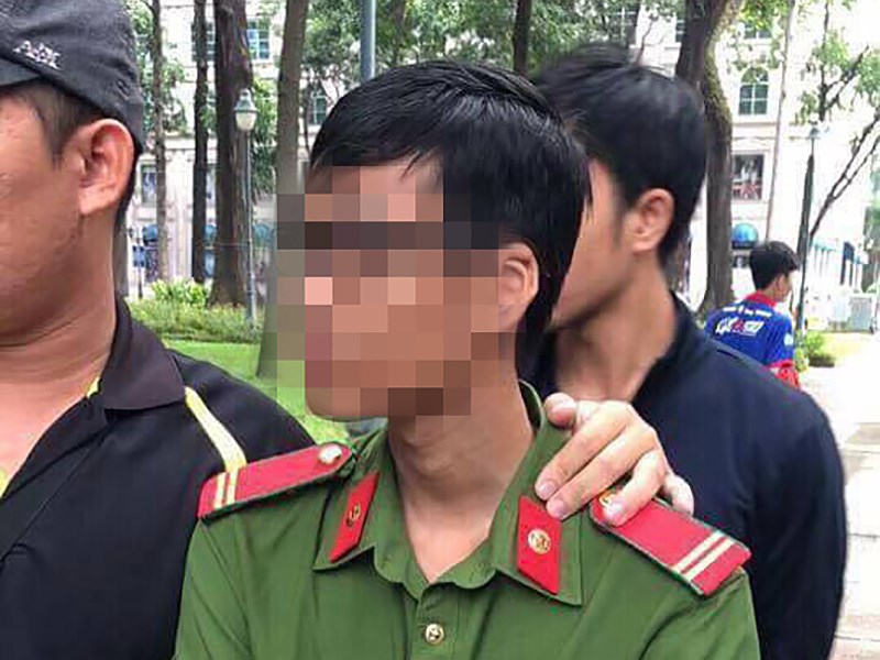 Bắt giữ kẻ giả công an nhằm kích động bạo lực ở TP.HCM