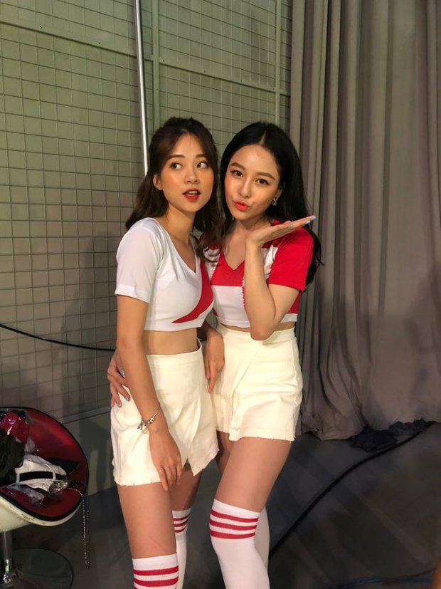 Cận cảnh vẻ đẹp cực nóng của hot girl Trâm Anh bình luận World Cup trên VTV