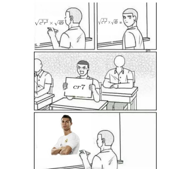 Ảnh chế Ronaldo xuất hiện tràn ngập mạng xã hội