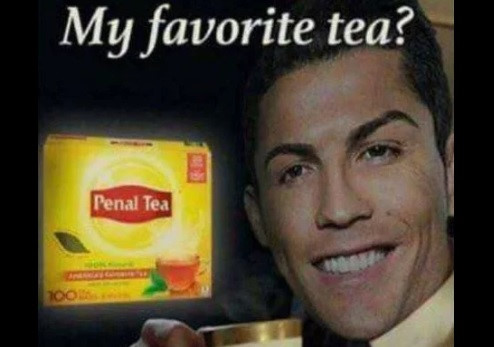 Ảnh chế Ronaldo xuất hiện tràn ngập mạng xã hội