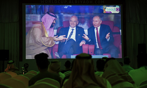 FIFA tố cáo kênh truyền hình Arab Saudi phát lậu World Cup