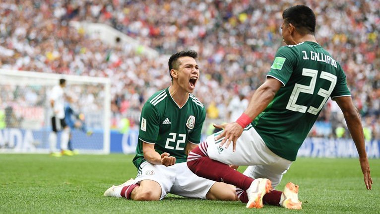 Quật ngã ĐKVĐ Đức, Mexico gây địa chấn Quật ngã ĐKVĐ Đức, Mexico gây địa chấn