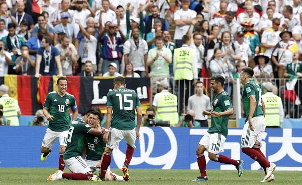 Đức thua trận mở màn World Cup 2018