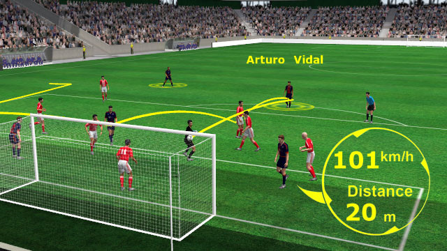 Công nghệ 3D giúp theo dõi chi tiết các trận đấu World Cup 2018