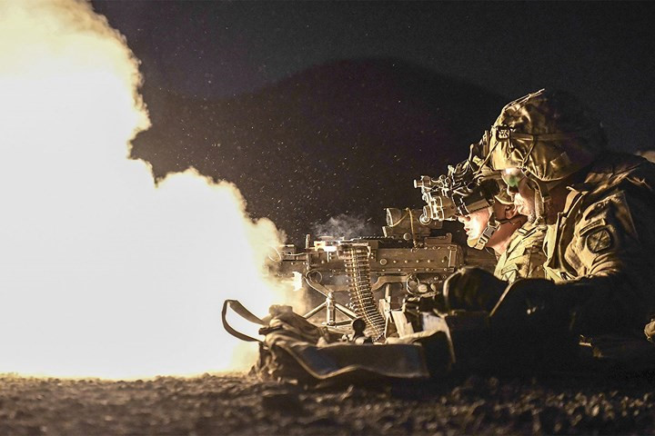 Mục kích binh sĩ Mỹ trong các cuộc tập trận bắn đạn thật ác liệt