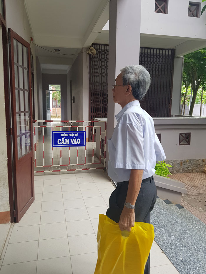 Nguyễn Khắc Thủy đã tự nguyện đến trại tạm giam