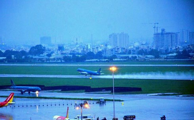 Sân bay Tân Sơn Nhất vẫn đứng trước nguy cơ ngập nước ​