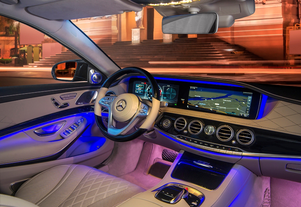 Soi chi tiết 'Ngôi vương' và 'Dinh thự bay' mới của Mercedes - 5 Soi chi tiết 'Ngôi vương' và 'Dinh thự bay' mới của Mercedes - 5