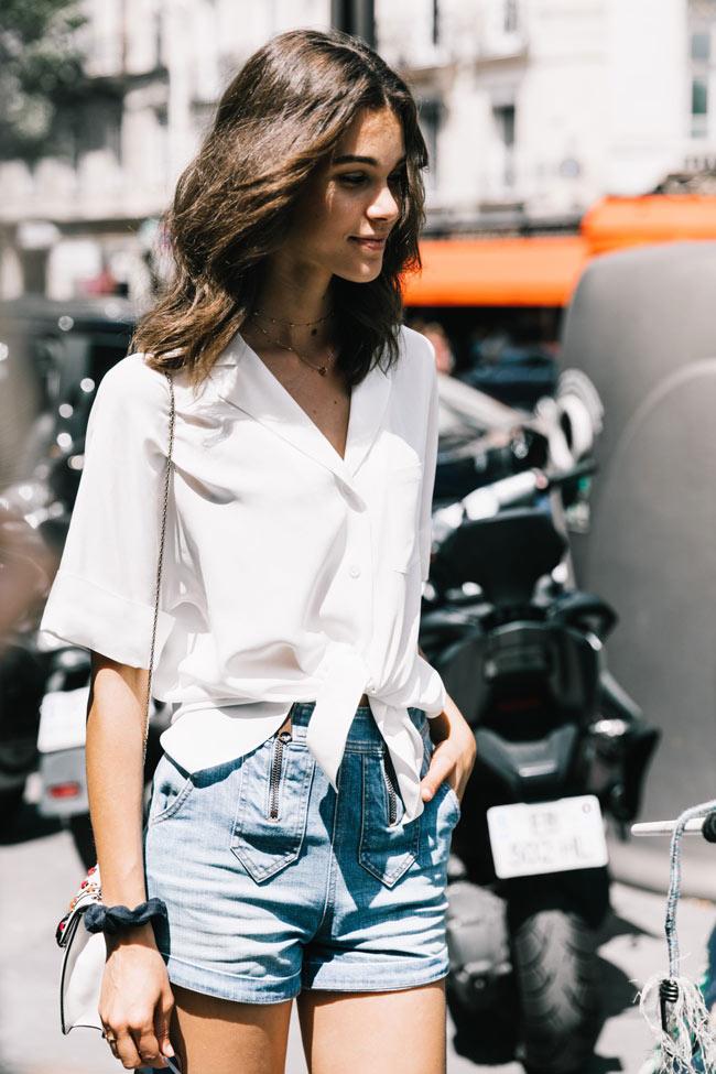 5 cách biến tấu với quần sooc bò giúp bạn luôn nổi bật trong mùa hè