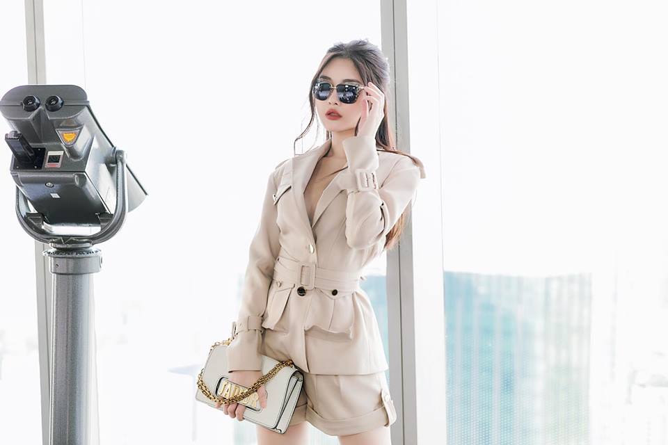 Gương mặt khác lạ khó nhận ra của Hoa hậu Đại dương Ngân Anh