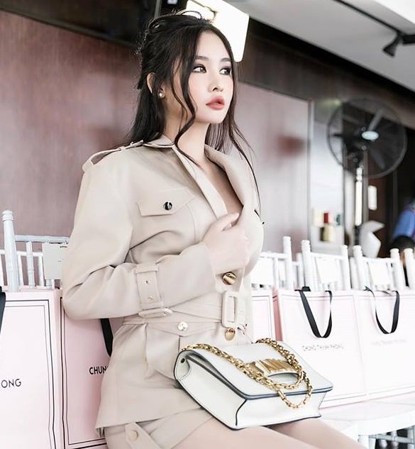 Gương mặt khác lạ khó nhận ra của Hoa hậu Đại dương Ngân Anh