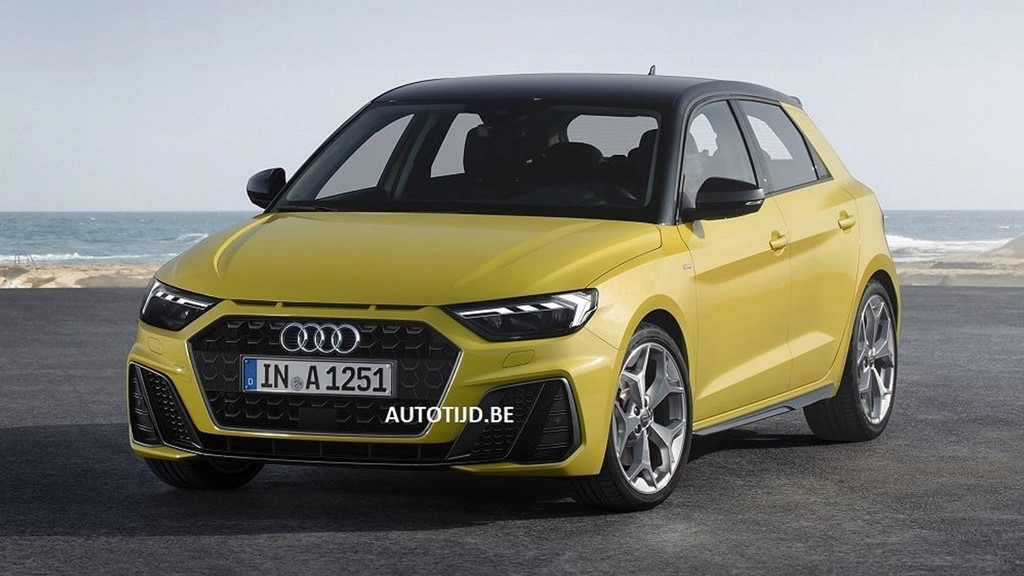 Audi A1 2019 hatchback bất ngờ lộ diện
