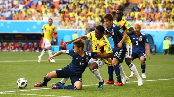 Nhật Bản đánh bại Colombia, làm nên lịch sử tại World Cup