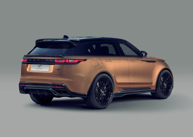 Range Rover Velar cực ngầu với gói độ thân rộng Aspire Design