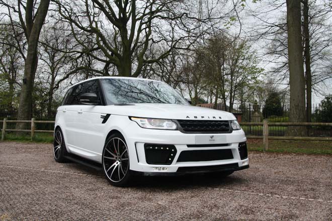 Range Rover Velar cực ngầu với gói độ thân rộng Aspire Design