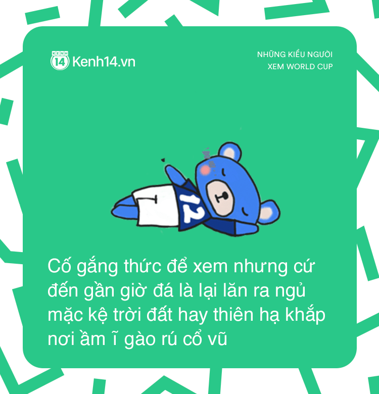 Những kiểu người đi đâu cũng gặp trong mùa World Cup Những kiểu người đi đâu cũng gặp trong mùa World Cup