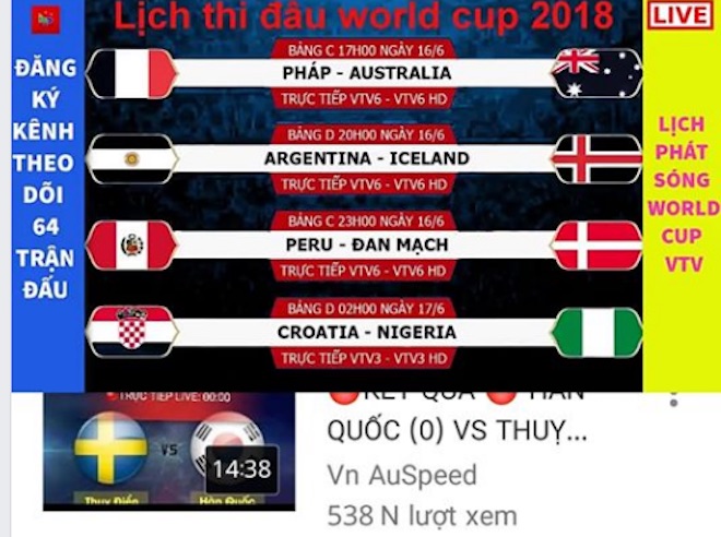 VTV: Ngay lúc này, World Cup 2018 có thể biến mất khỏi các màn hình to, nhỏ