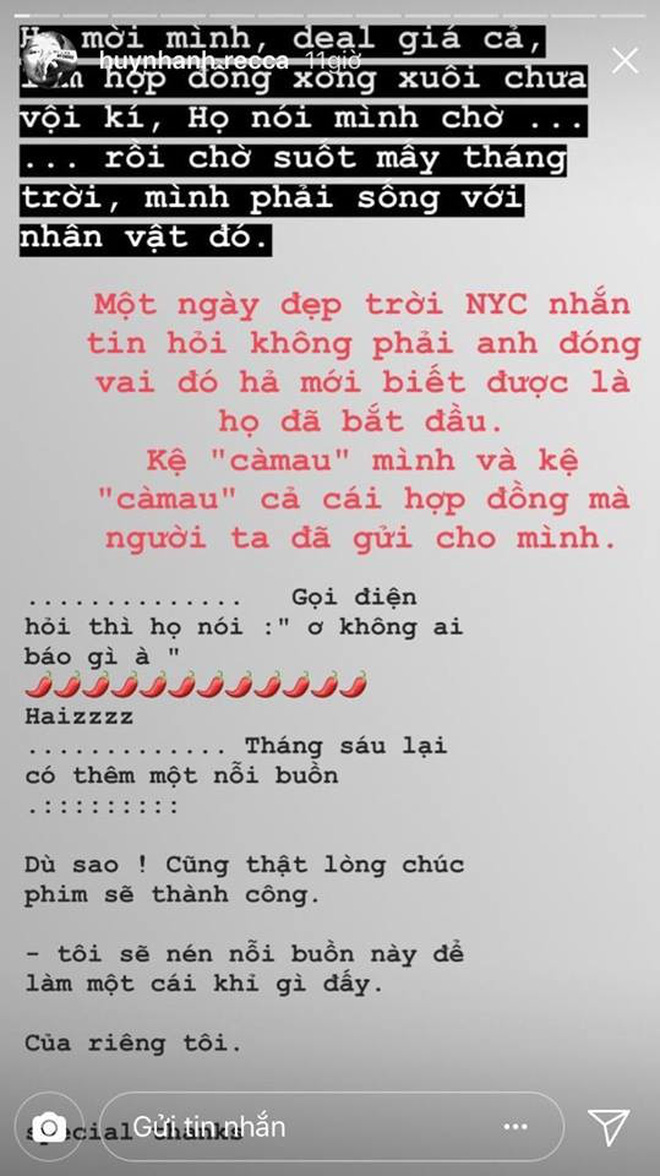 Huỳnh Anh bức xúc vì hụt vai nam chính Hậu Duệ Mặt Trời Huỳnh Anh bức xúc vì hụt vai nam chính Hậu Duệ Mặt Trời