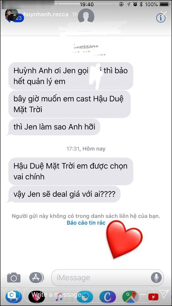 Huỳnh Anh bức xúc vì hụt vai nam chính Hậu Duệ Mặt Trời Huỳnh Anh bức xúc vì hụt vai nam chính Hậu Duệ Mặt Trời