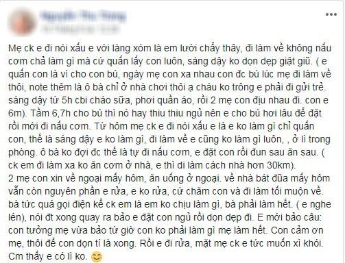 Bị mẹ chồng đặt điều nói xấu với hàng xóm, con dâu không cãi vẫn khiến bà tức xì khói