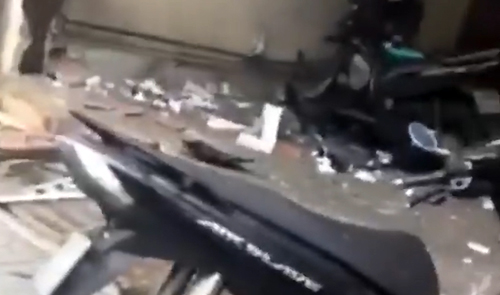 Nổ trong trụ sở công an phường ở TP HCM