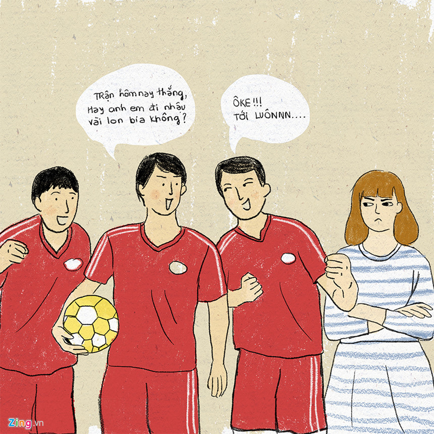 Mùa World Cup, đến khổ vì con trai mê bóng đá hơn người yêu