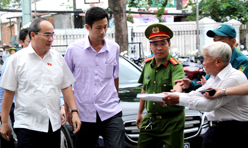 Ông Nguyễn Thiện Nhân: Tôi gặp cử tri Thủ Thiêm đến khi giải quyết xong vấn đề