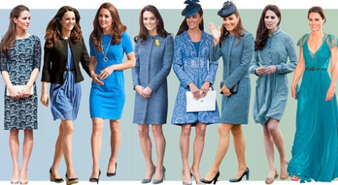 Chiêm ngưỡng phong cách thời trang Hoàng gia của Công nương Kate Middleton