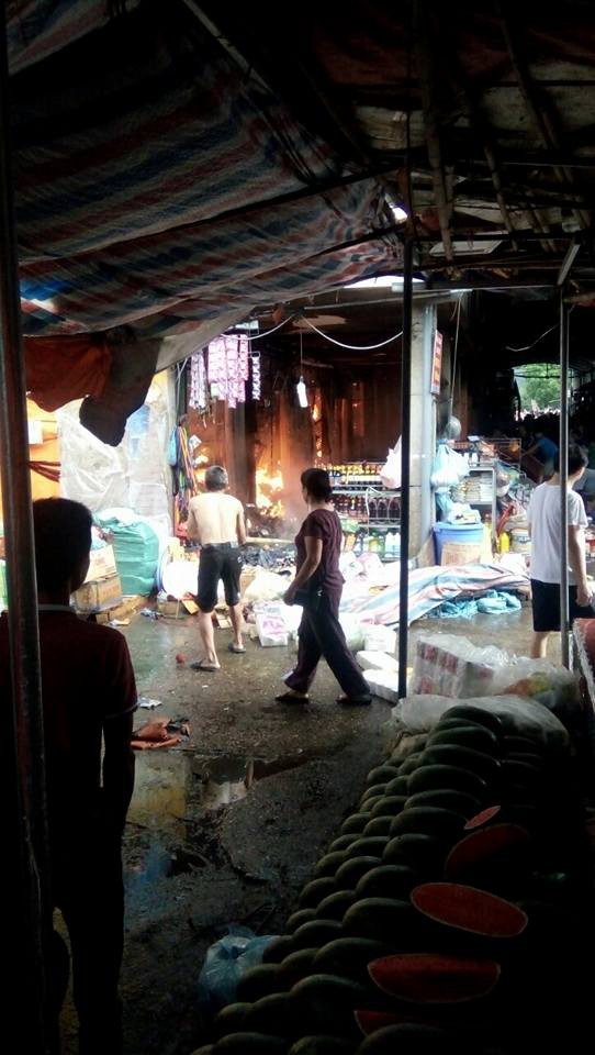 Hà Nội: Cảnh hoang tàn sau vụ cháy chợ Sóc Sơn khiến nhiều tiểu thương trắng tay